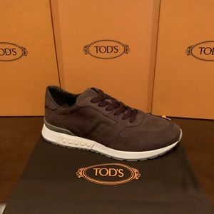 Tods Suede Tennis Shoes
